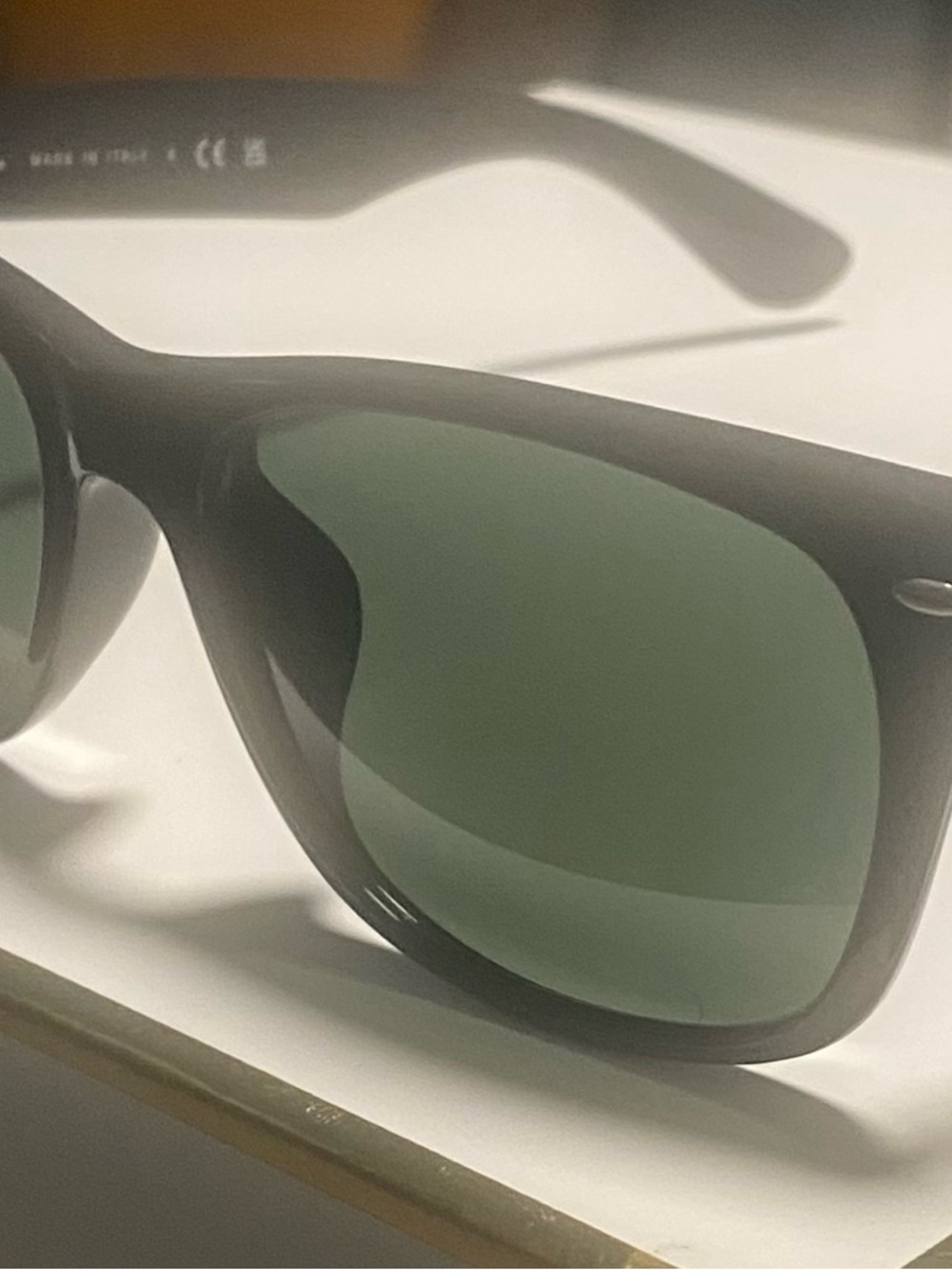 Ray-Ban Black New Wayfarer Sunglasses - Picture 5 of 9